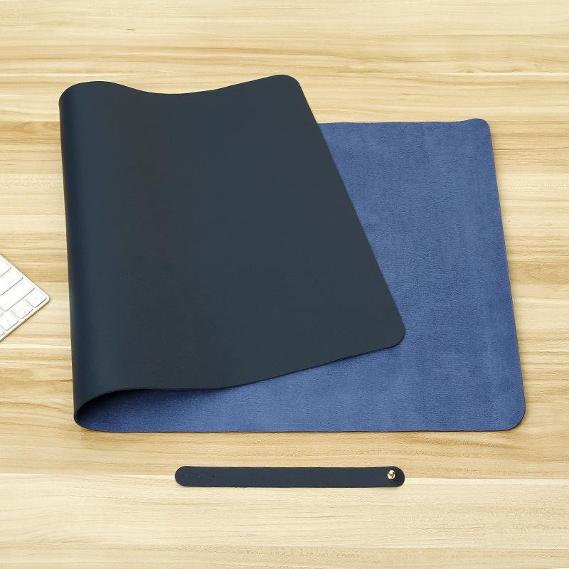 In-stock Large Leather Mouse Pad, Office Desk Pad, Waterproof and Oil-proof, Business Minimalist Desktop and Computer Desk