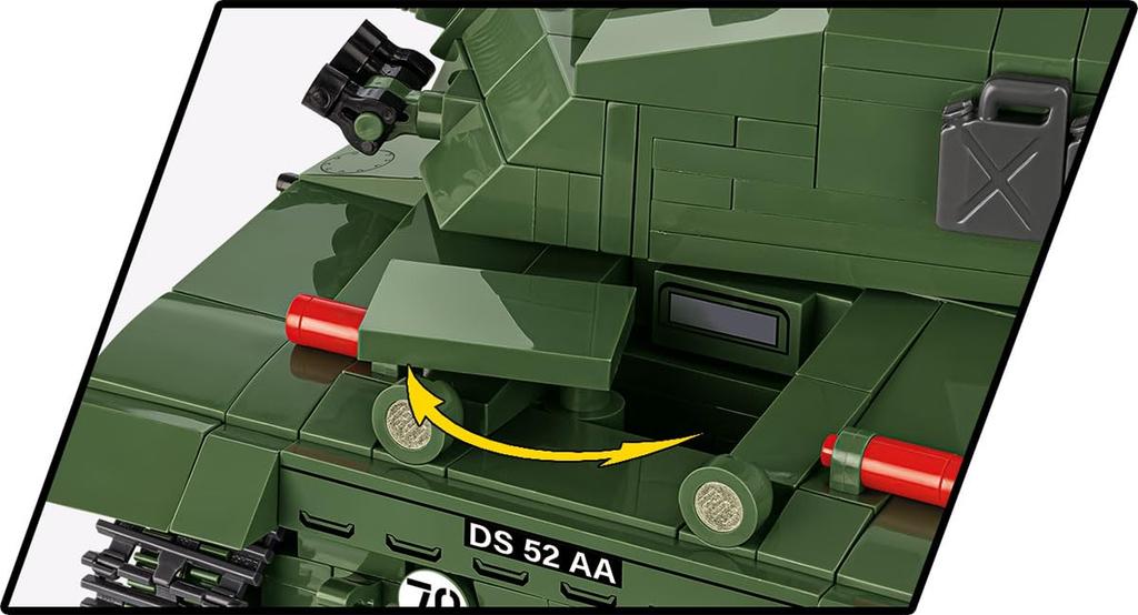 COBI 2627 Tanky a vozidla, Vícebarevné