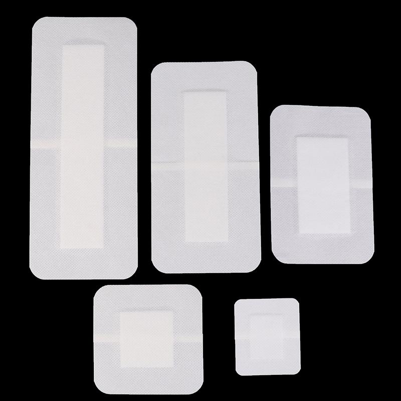 10/20Pcs Self-Adhesive Patches Large Sterile Dressing Plasters Non Woven Wound Plaster Band Aid Adhesive Bandages Skin Tape