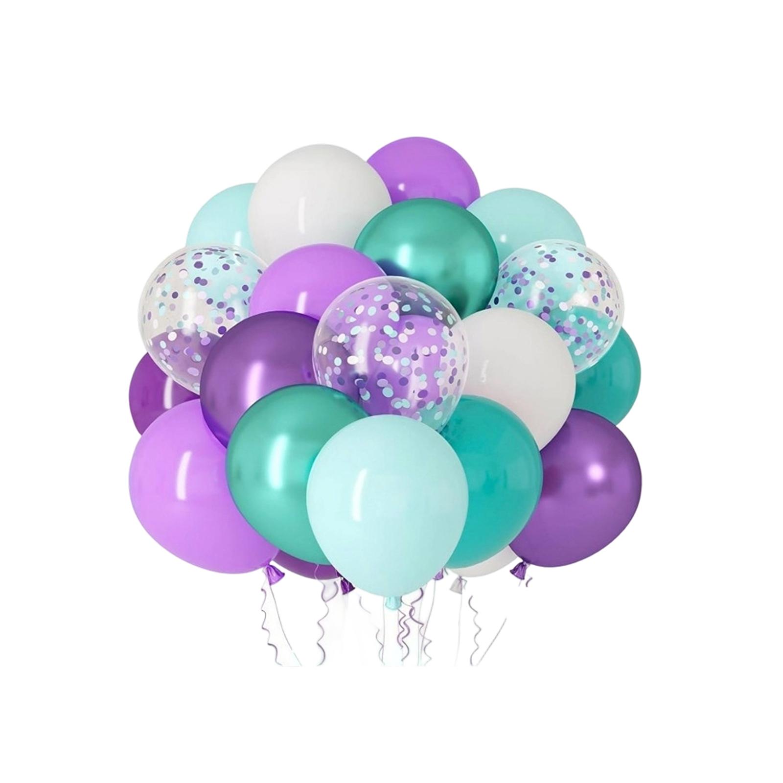 Easter Balloons, 30 Pcs Colorful Balloons, Light Yellow Latex Balloons, 12 Inch Multicolor Confetti Helium Balloons For Birthday Wedding Baby Shower One Size