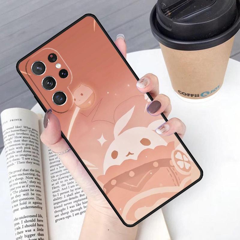 Capa Genshin Impact Icon phone case Cover For Samsung Galaxy S24 S25 Ultra S21 S22 Ultra S10E Note 10 Plus Note 20 FE S23