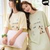 Casual Summer Sleep Dress For Women With Cotton Blend Fabric For Home And Lounge Use