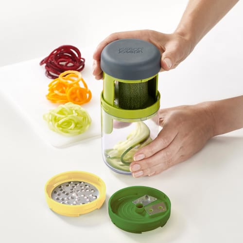 [Authentic] Joseph Joseph Spiro Veggie Noodle Cutter with 3 Blades, Green, 20105