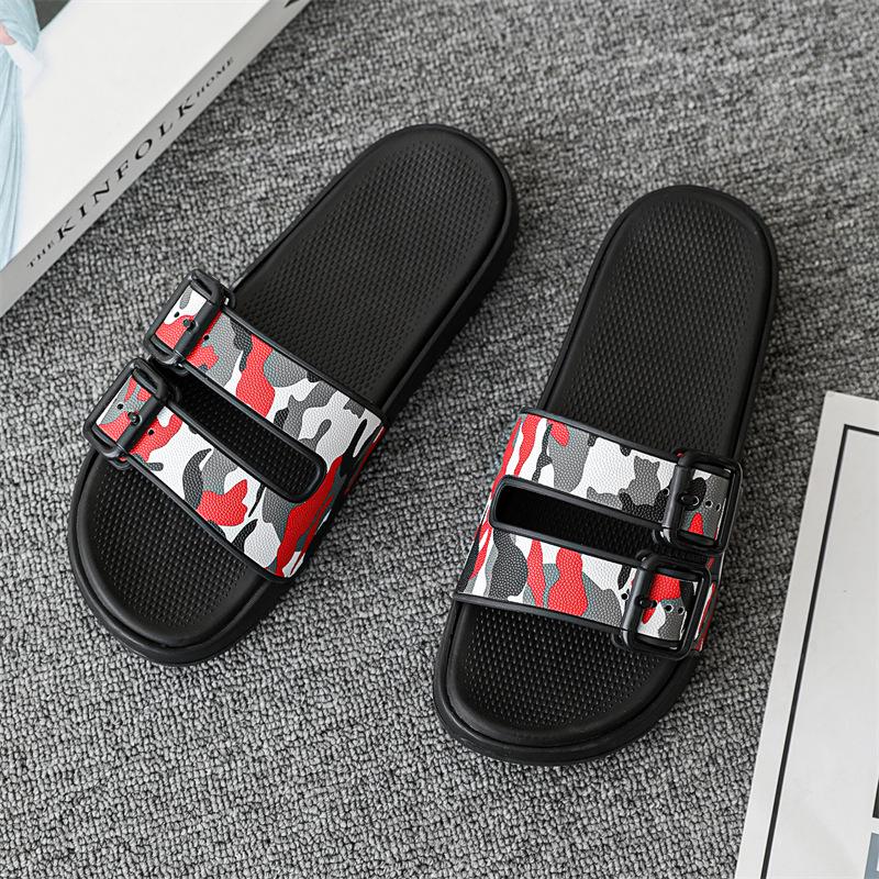 New Men's Trendy Summer Fashion Outdoor Sandals: Simple Beach Slippers for Couples