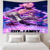 Spy Family Adventure Quick-Dry Tapestry Hanging for Bedroom,Livingroom, Playroom,Decor Art Room Wall Tapestry Holiday and Birthday Gifts
