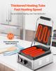 VEVOR Commercial Panini Grill, 1800W Electric Sandwich Panini Maker, Stainless Steel Sandwichs Press Grill with Handle and Temp Control
