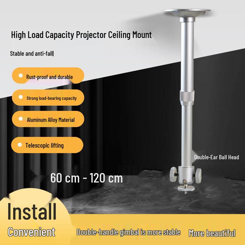 Retractable Projector Ceiling/Wall Mount