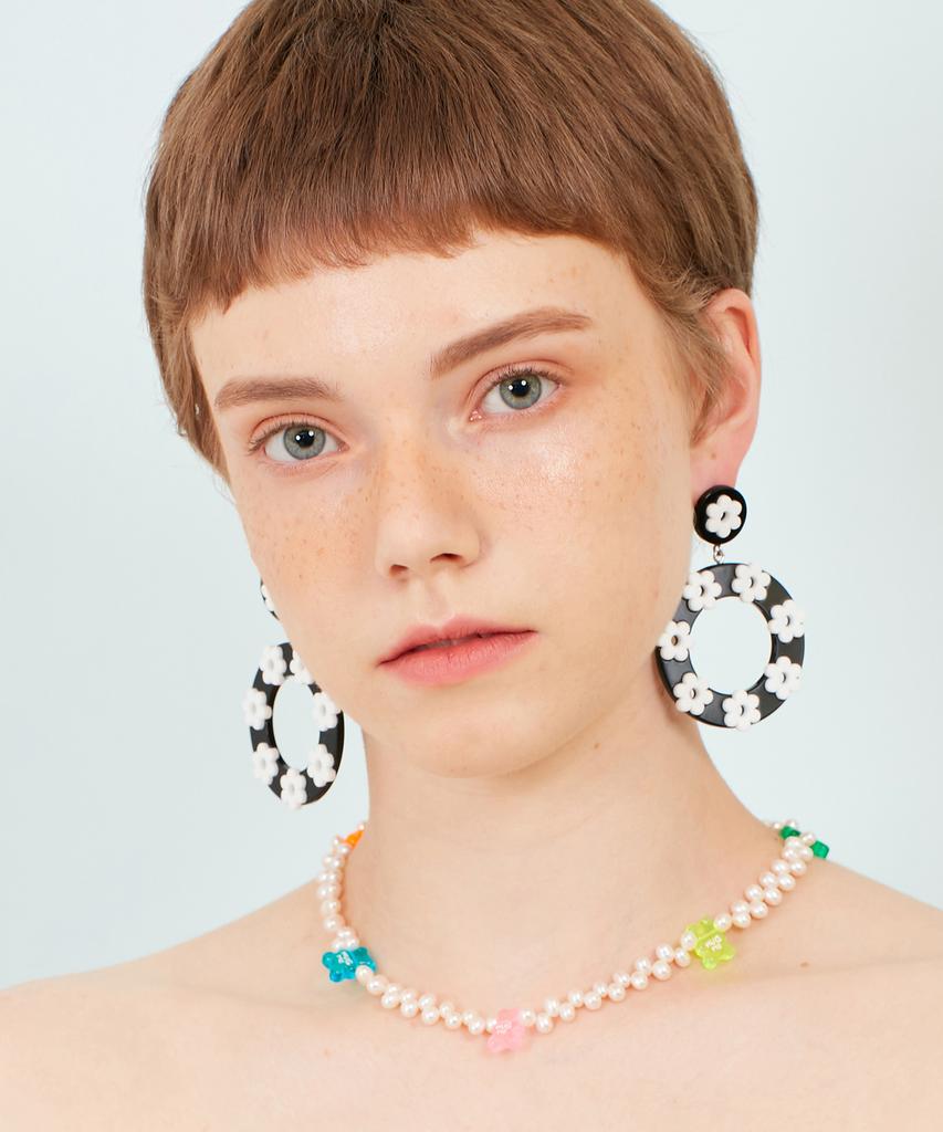My Boo Tiny Cute Bear Pearl Necklace