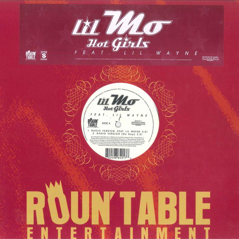 

12inch Record LIL MO, LIL WAYNE - Hot Girls B000377911 ROUN TABLE ENTE 2004 US Rap & Hip-Hop/R&B Used