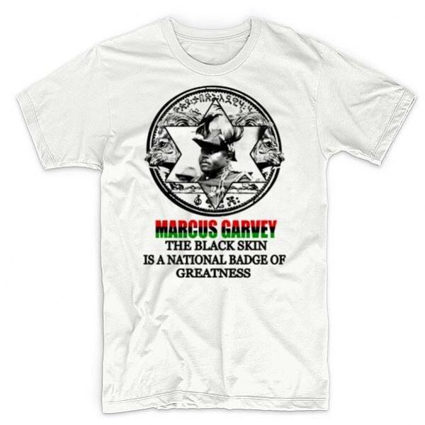 Black History Month  Africa, Marcus Garvey, Malcolm X, Martin Luther King Unisex T-Shirt XL