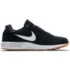 Nike Classic Logo Comfortable Versatile Mesh Shock Absorption Non-Slip Breathable Low-Top Marathon Running Shoes Men Sneaker Black White 644402-006