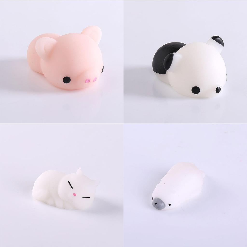 Cartoon Animal Stress Relief Ball With Soft Gel For Kids And Adults