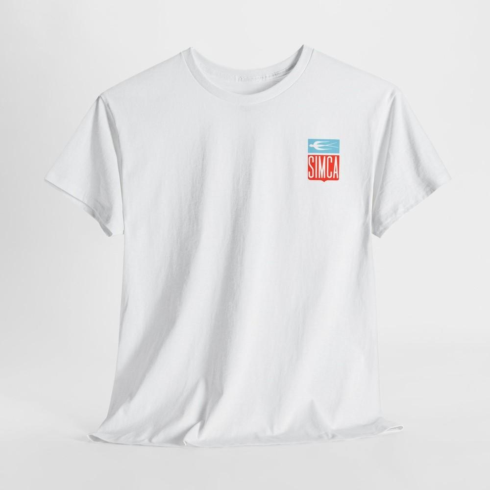 Retro Simca Unisex Heavy Cotton Tshirt Tops Tee | Vintage Style T-Shirt, Casual Wear, [...]