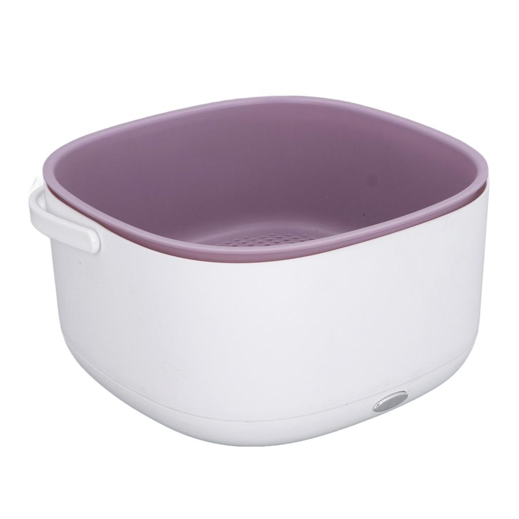Fruit and Vegetable Washing Machine Double Layer Efficient Time Saving Multifunctional Electric Vegetable Washing Basket