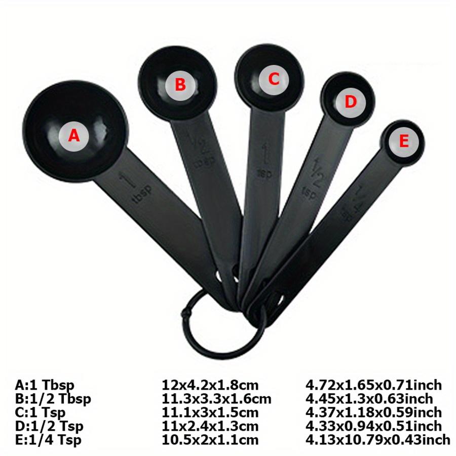 10pcs/set 15-250ml Volumetric Measuring Cup&Spoon Household Kitchen Seasoning Measuring Spoon with Scale Refined Cooking JXB