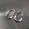 925 Sterling Silver Hoop Earrings: 2025 Modern Niche Design - Elegant & Luxurious for Women