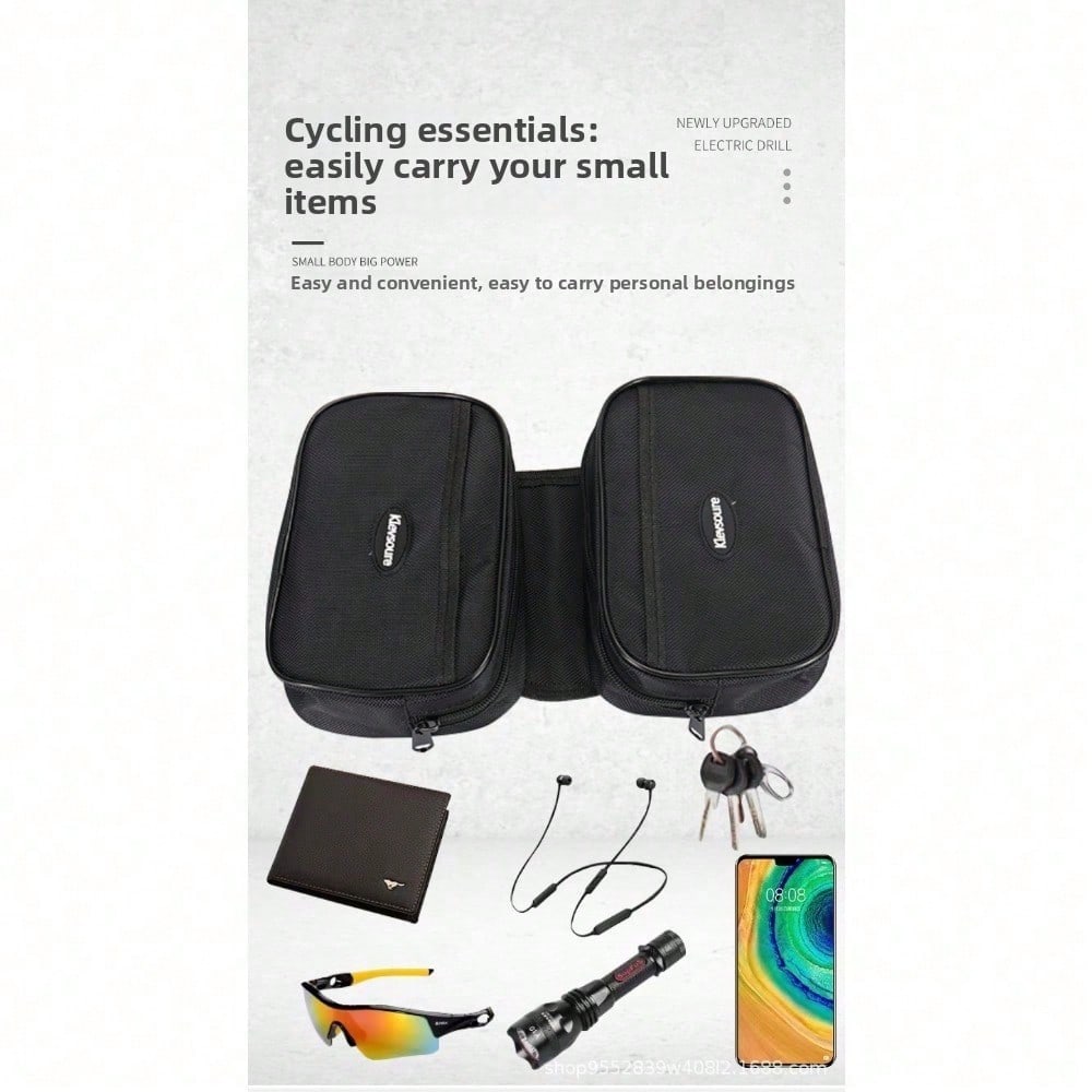 Mountain Bike Riding Mobile Phone Bag Bicycle Bilateral Bag Road Bike Tube Bag