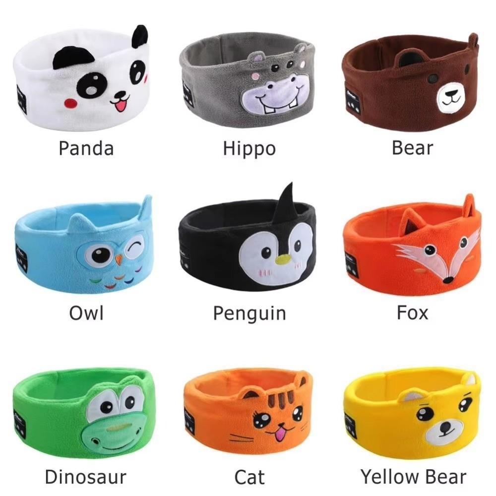 Soft Plush Children's Sleep Earphones Thin Speakers Speakers Headband Not-in-Ear Design