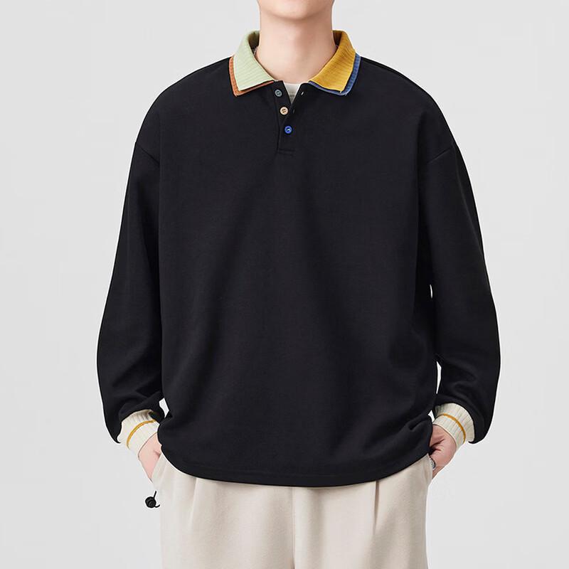 TUCANO Men's Faux Two-Piece Polo Knit Sweater
