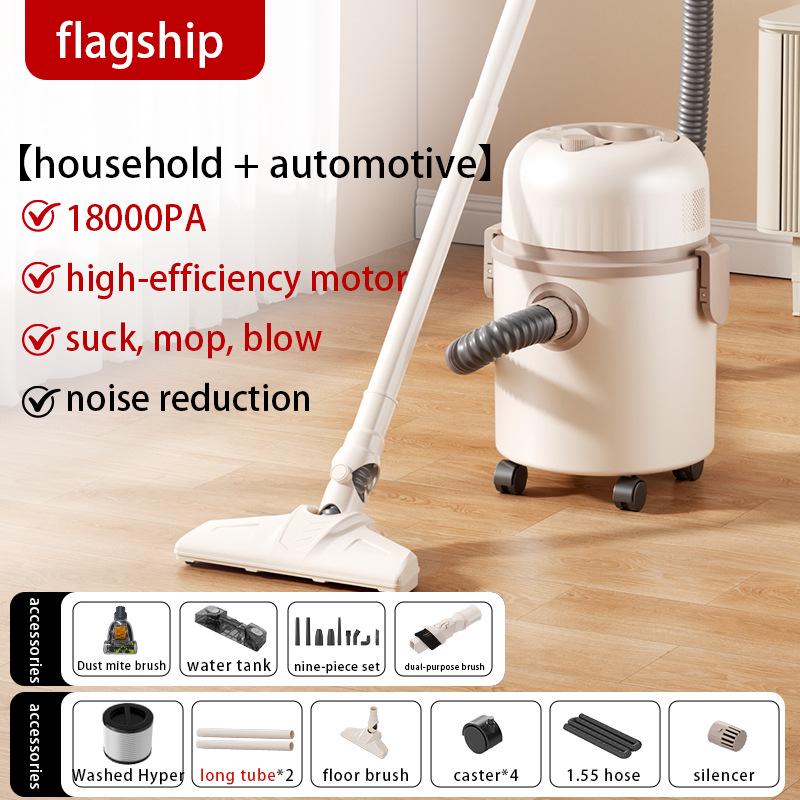 Large Power Wet/Dry Multi-Purpose Household & Commercial Stainless Steel Bucket Vacuum Cleaner
