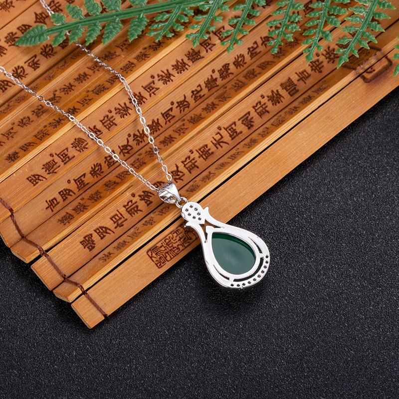 Lindon Damen-Halskette mit Anhänger, Kupferlegierung, Zirkon, modisches Geschenk