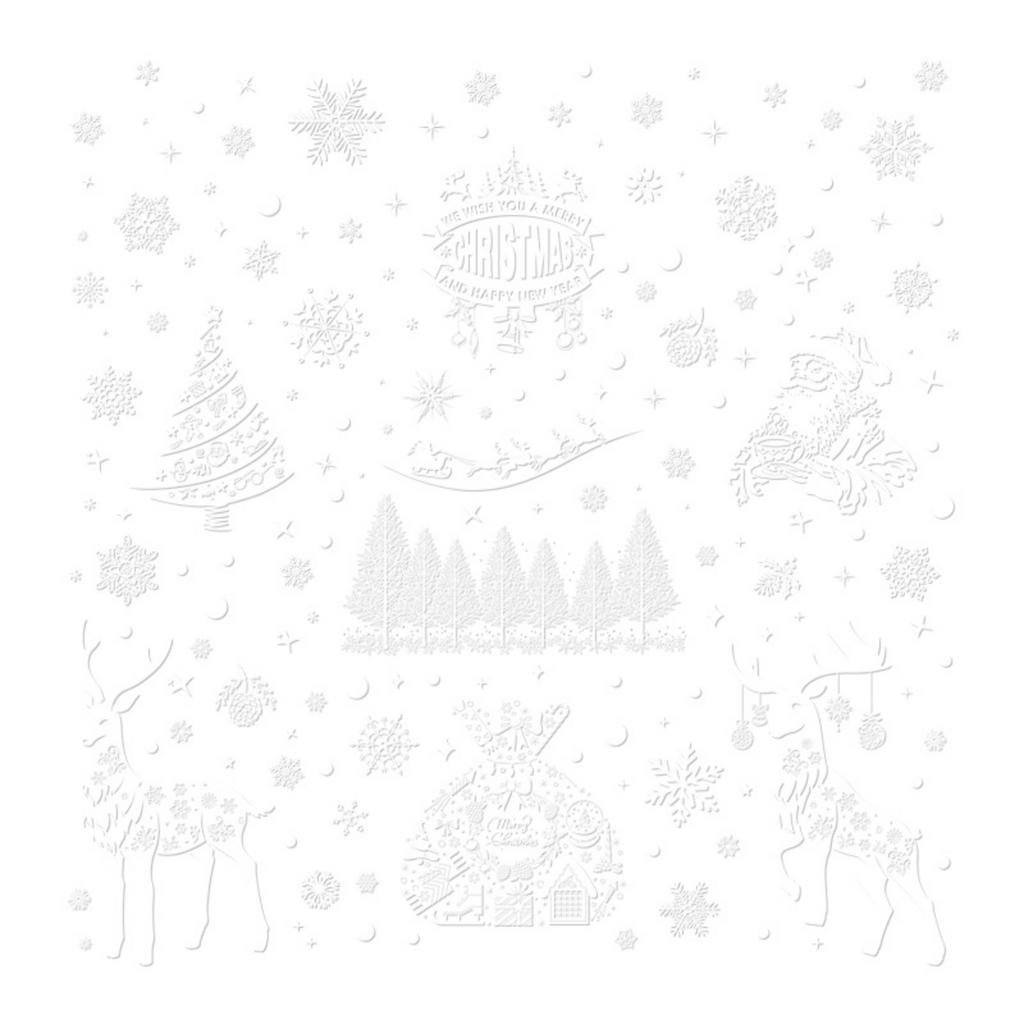 Christmas Static Window Clings with Snowflakes and Santa, Holiday Window Decorations for Home and Storefront