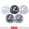 2026 Autocollants Intérieurs Chauds 4 Pièces 62 MM Cache-Moyeux de Roue de Voiture Badge Accessoires Auto Pour Lexus ES300 RX330 RX300 GS300 IS
