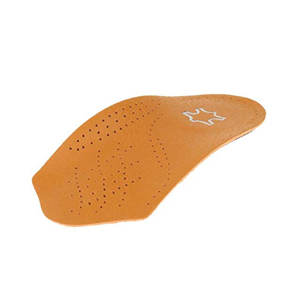 Imitation Leather Arch Half Pad Flat Foot Arch Foot Insole For Men And Women