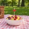 Fresh Fruit Cartoon Picks 100PCS Disposable Tags, with Decor Cocktail Garnish Sticks Picks, Durable Bamboo Skewers, for Fruits Barbecue