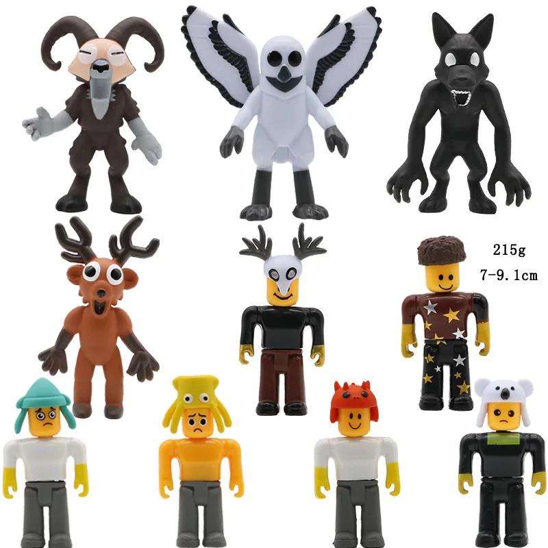 10Pcs/Set 99 Nights In The Forest Figures Figures Figurine Owl Goat Wolf Deer 99 Nights In The Forest Figurine Plastic Toy Gift