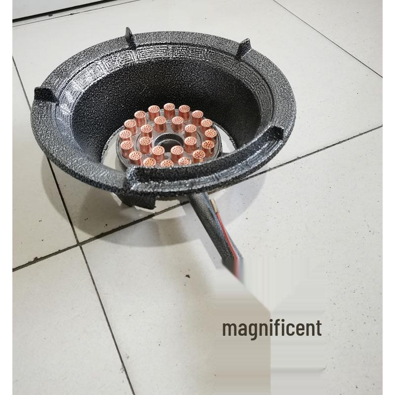 High-Pressure Single Burner Stove for LPG/Natural Gas - Commercial & Home Energy-Saving Stir-Fry Use Default
