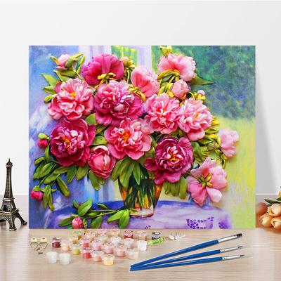 DIY Paint By Numbers Oil Painting Kit Canvas DIY Oil Painting By Numbers Wall Art Decorations for Home Gift Arts & Hobbies