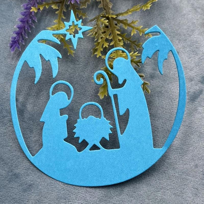 Nativity Metal Cutting Dies Stencils for DIY Scrapbooking Decorative Embossing Paper Cards Template Decoration Die Cuts