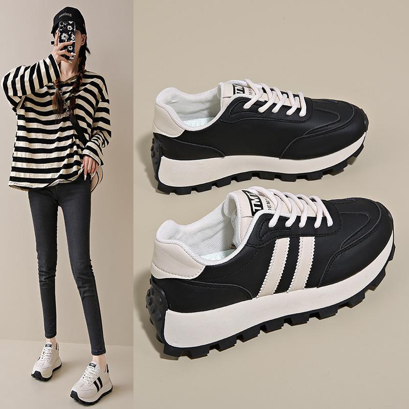 New shoes, dad shoes, Forrest Gump shoes for women's 66 students, excellent price, Korean version of casual running sports 88 tide spring 2025