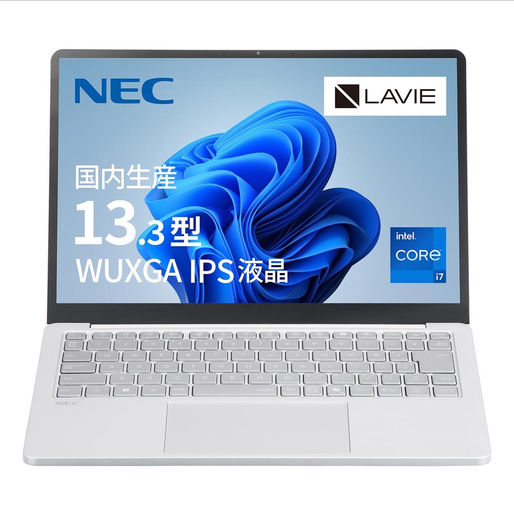 NEC LAVIE SOL Made In 2024 Core 16GB 512GB Windows Battery Platinum Born from Laptop, Japan, Fall/Winter Edition, 13.3-inch, i7-1355U, Memory, SSD,