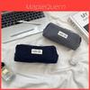 Korean Style Polka Dot Pencil Case With Large Capacity For Students And Stationery Storage