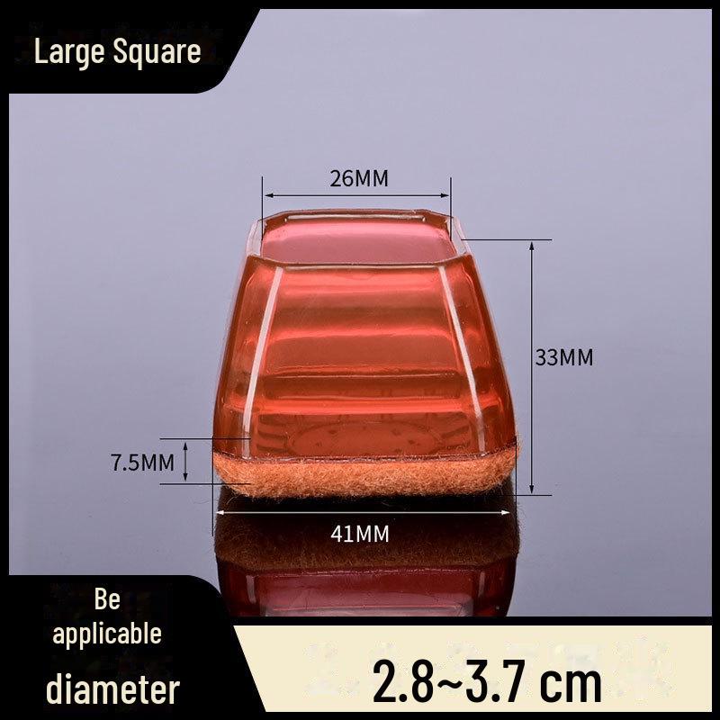 Silicone Wear-Resistant Chair & Table Leg Covers - Thickened, Anti-Fall Foot Pads