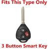 Rpkey Silicone Keyless Entry Remote Control Key Fob Cover Case Protector Replacement Fit for Toyota 4Runner Corolla Matrix RAV4 Venza Yaris Pontiac