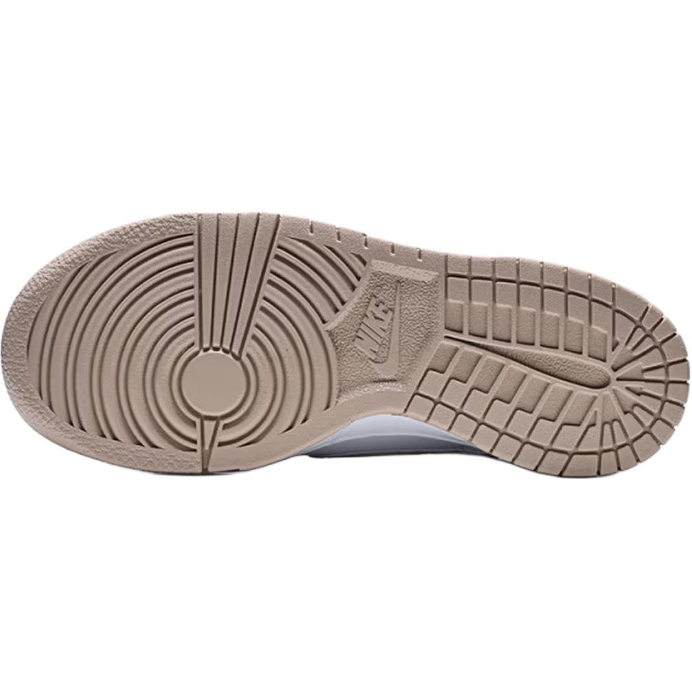 Nike Dunk Low GS White Shimmer Kids Sneakers Tan IU7766-134