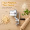 Silver Macaroni Maker Aluminum Alloy Manual Pasta Extruder Pasta Maker Machine  Pasta Lovers
