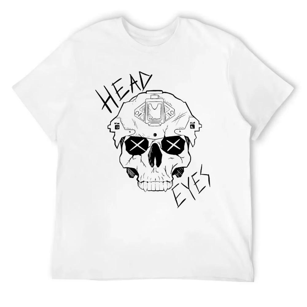 Harajuku Head Eyes Escape From Tarkov Inspired Premium T S T-shirt Campaign T-shirts Novelty Humor Graphic Home Eur Size