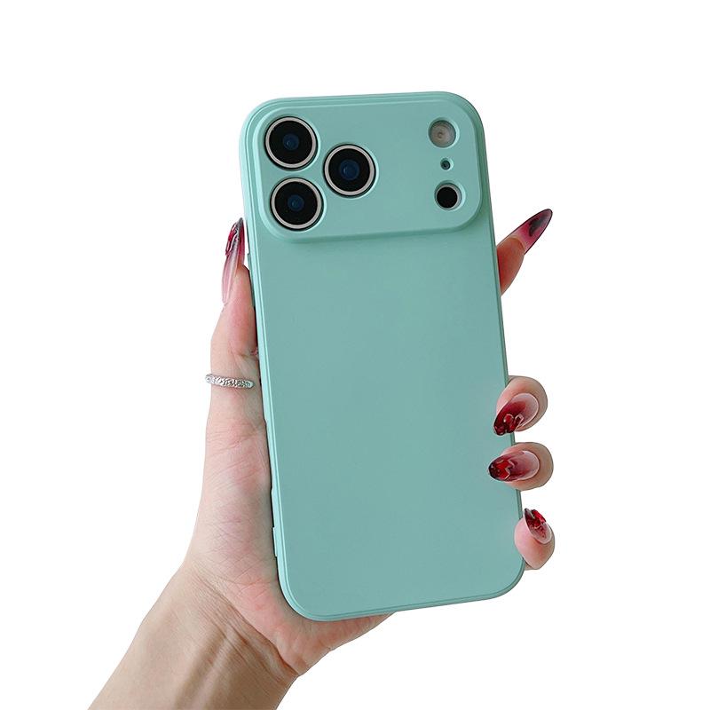 iPhone 17 Pro Max Volledige Dekking Apple Vloeibare Siliconen Hoes