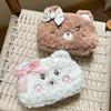 Plush Plush Pencil Case Bear Pencil Pouch Multi-Purpose Fluffy Animal Pen Bag  School Supplies