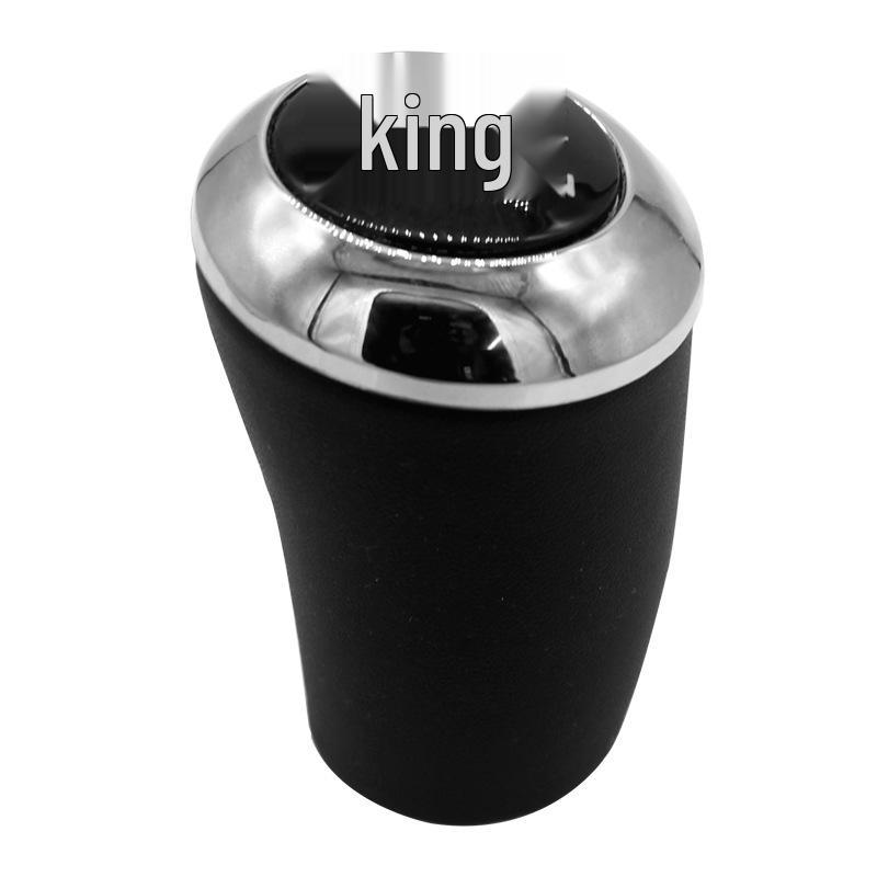 Mazda 3 Leather Gear Shift Knob for 5/6 Speed - High-Quality Modified Part