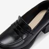ESquire Women S Chunky Loafer pumpS Black