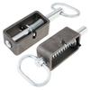 304 Stainless Steel 2pcs Heavy Duty 5 Inch Spring Latch Lock Weld Assembly Universal Trailer Gate