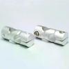 Aluminiumlegierung Zylinderbefestigungsklemme Querachsenhalterung Strebenklemmen Optische Achse Kreuzblock Stahlrohrbefestigungshalterung Connecti