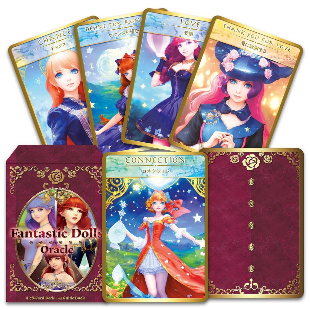 Fantastic Doll Oracle Cards for Beginners, with Japanese Instructions