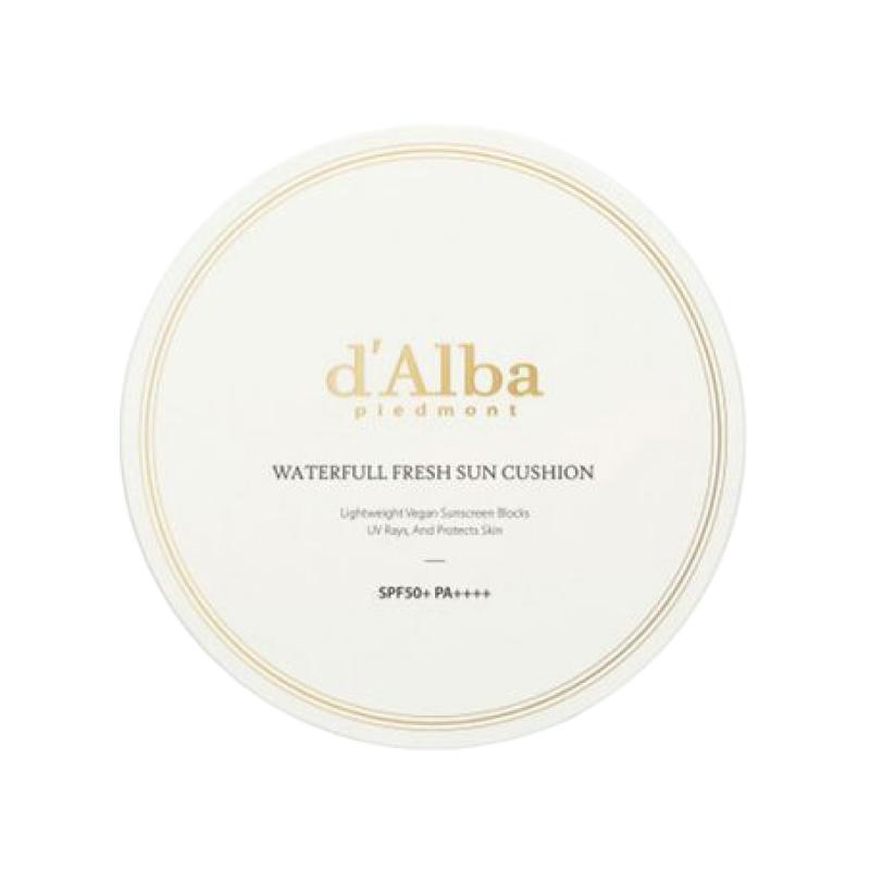 d Alba Waterfull Fresh Sun Cushion SPF50+ PA++++ Hydrating UV Protection 15g