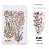 Nail Art Flat Bottom Drill Transparent Drill Ab Drill Nail Drill Diy Nail Ornament Nail Art Ornament Rhinestone